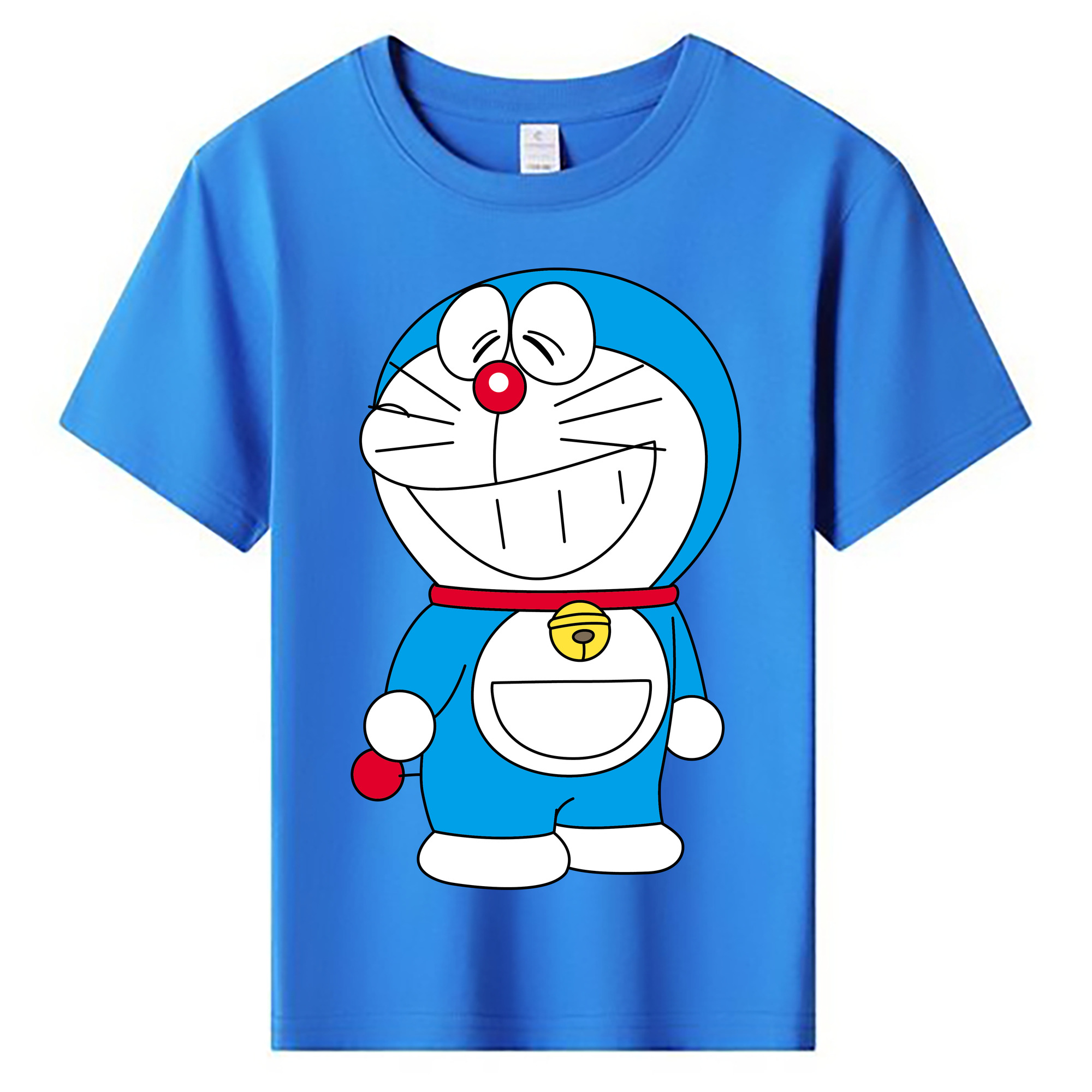 （画像用） ドラえもん Doraemon 綿100％キッズTシャツ（フロントプリント）